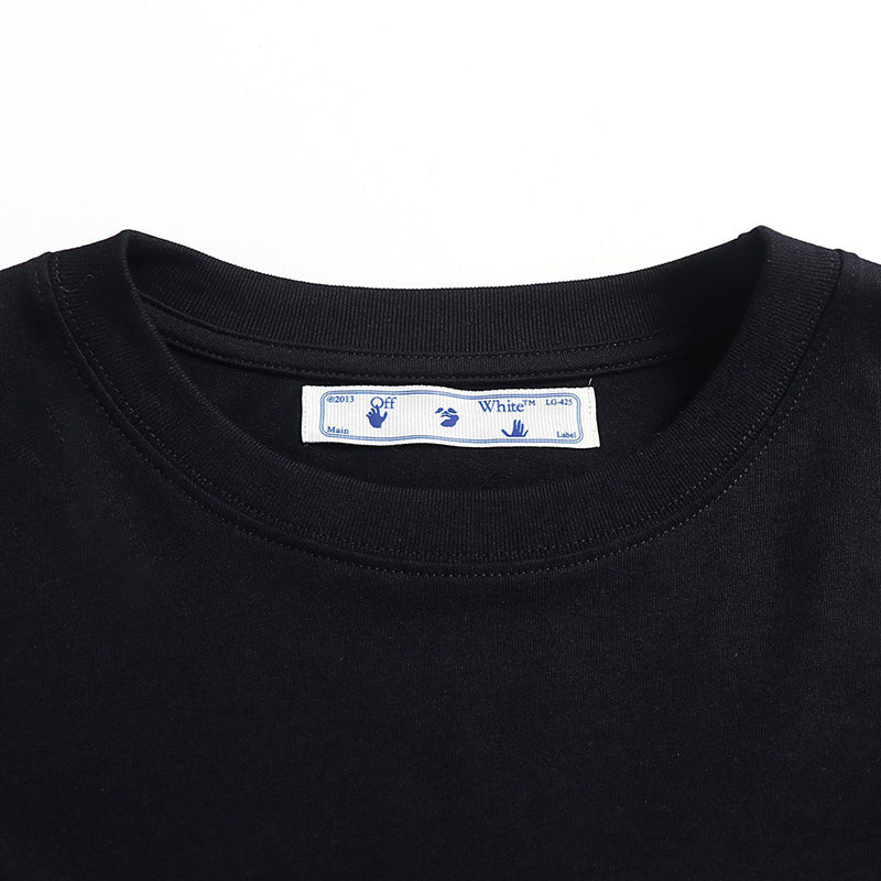 OFF-WHITE DJ Print T-Shirts