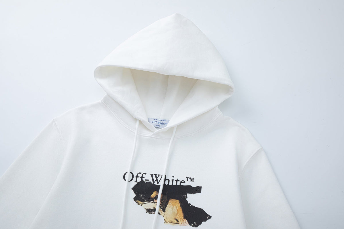 Off-White Graphic-Print Hoodies
