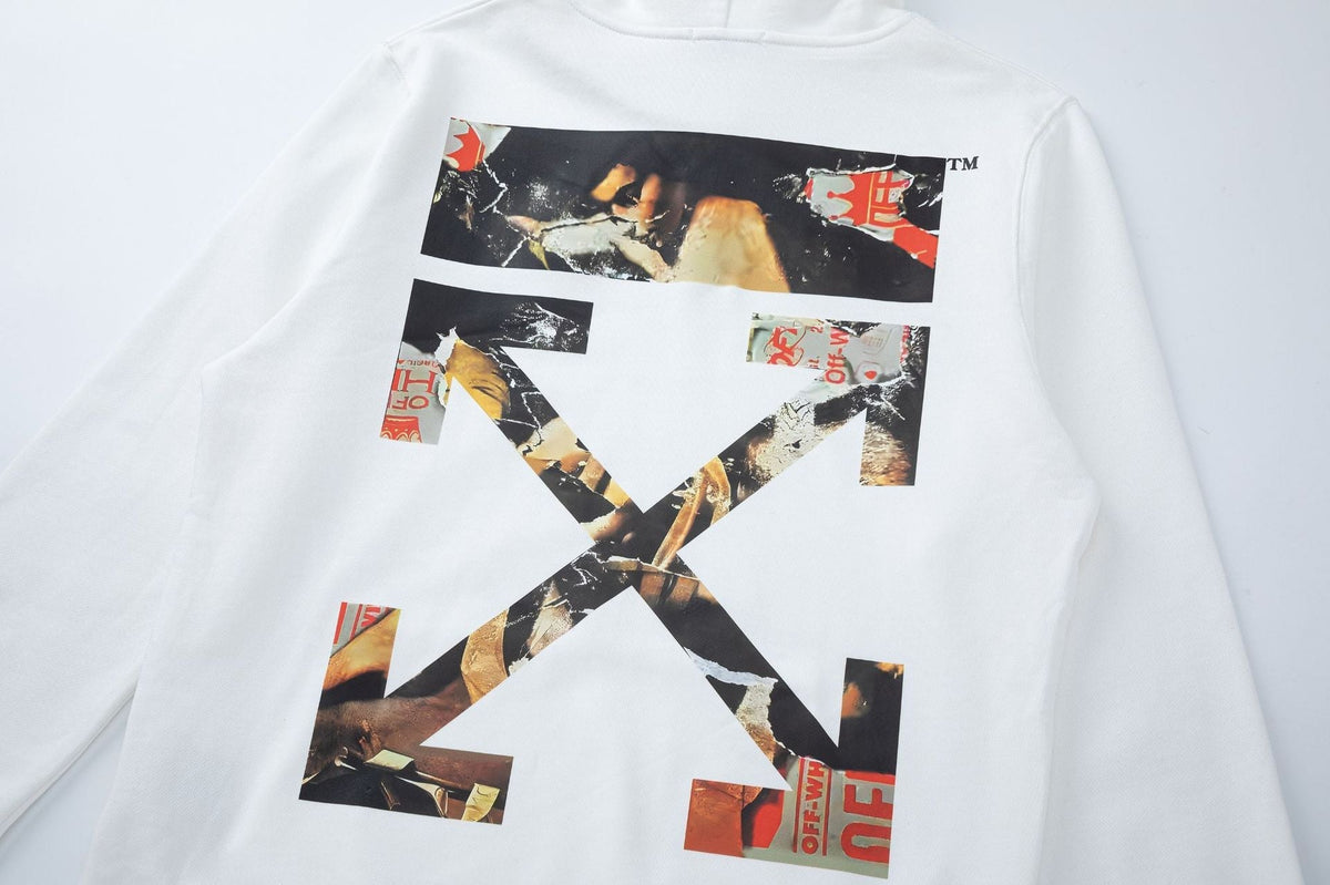Off-White Graphic-Print Hoodies