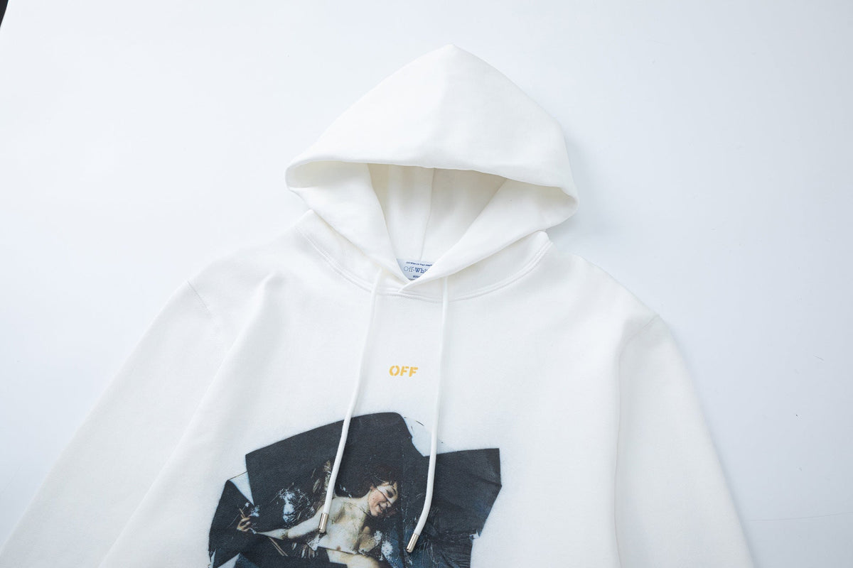 Off-White Graphic-Print Hoodies